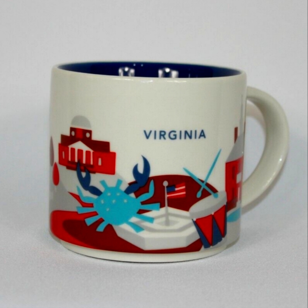 Starbucks You Are Here Collection Virginia